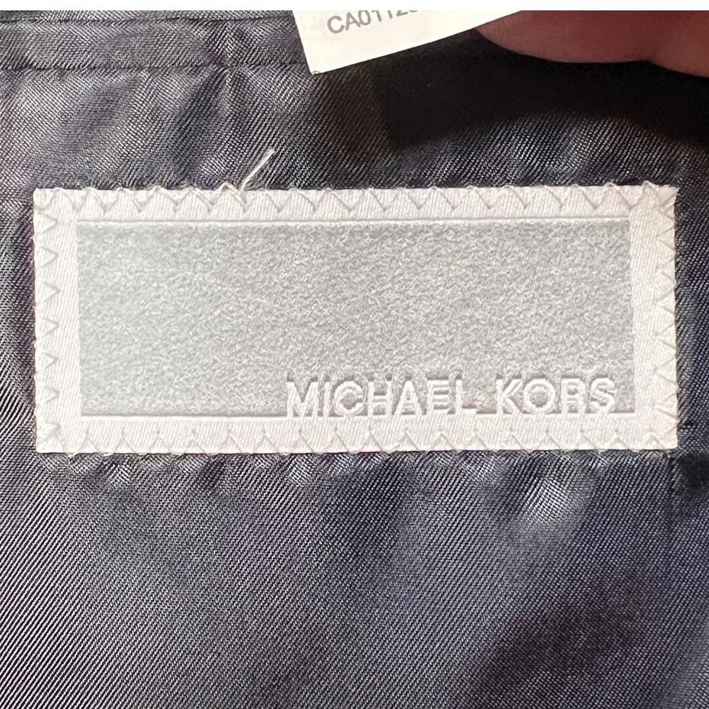 Michael Kors Grey 2-Piece Suit Set Blazer Trousers Mens Size 42L - Picture 6 of 12